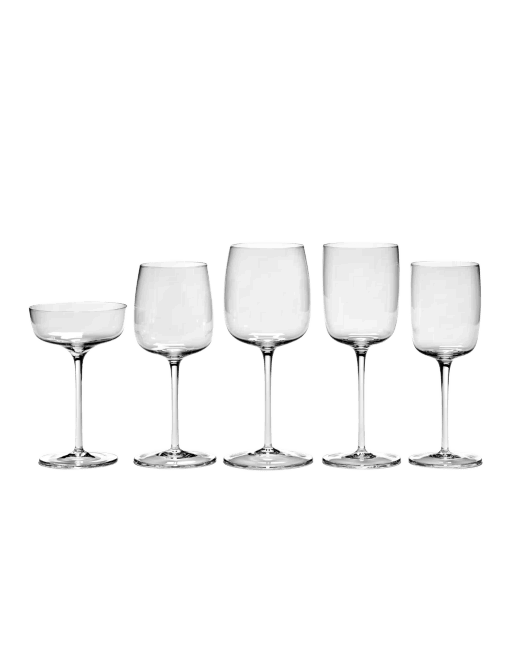 Serax Rotweinglas klar 35cl by Vincent van Duysen