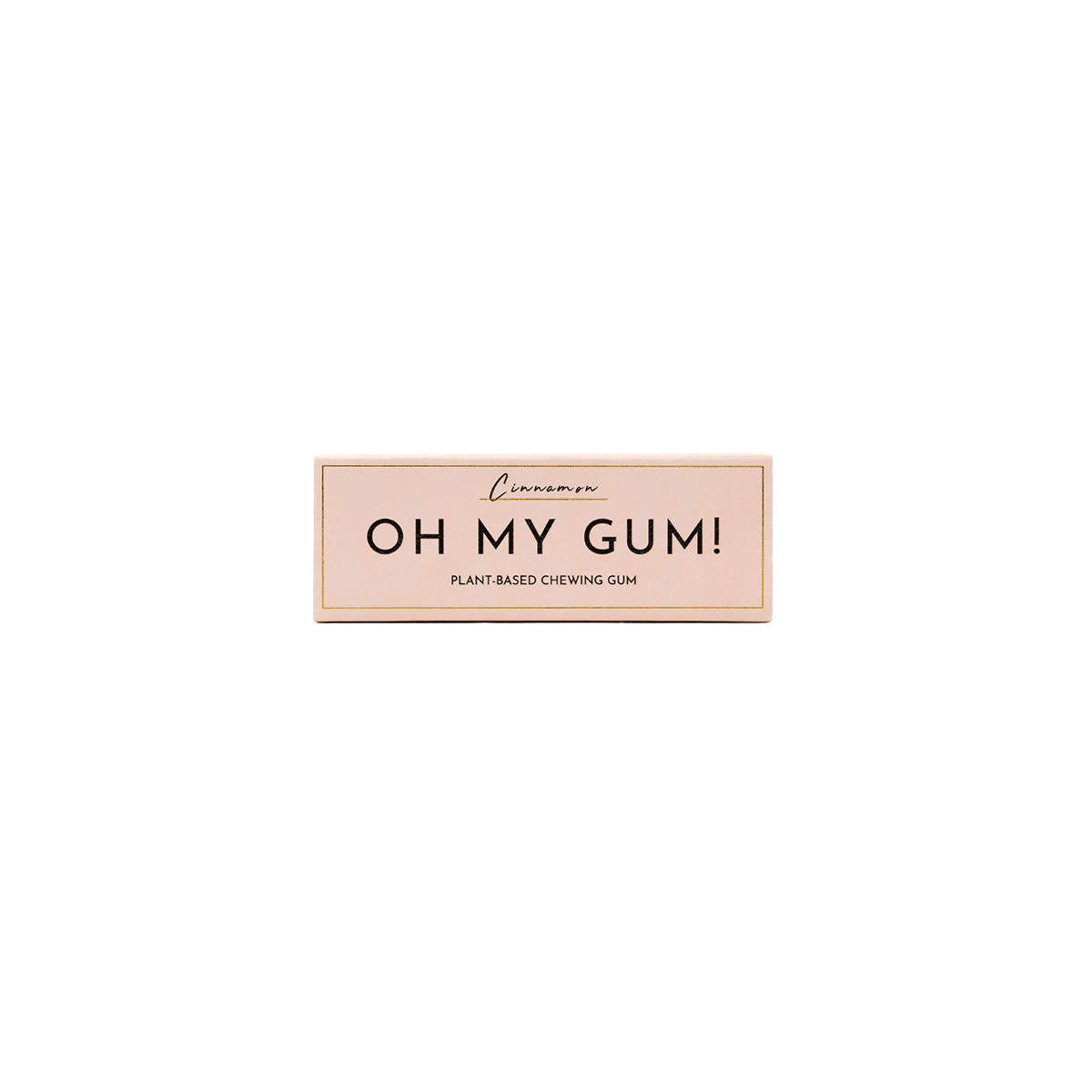 Oh My Gum Kaugummi mit Zimt Vegan 19g  