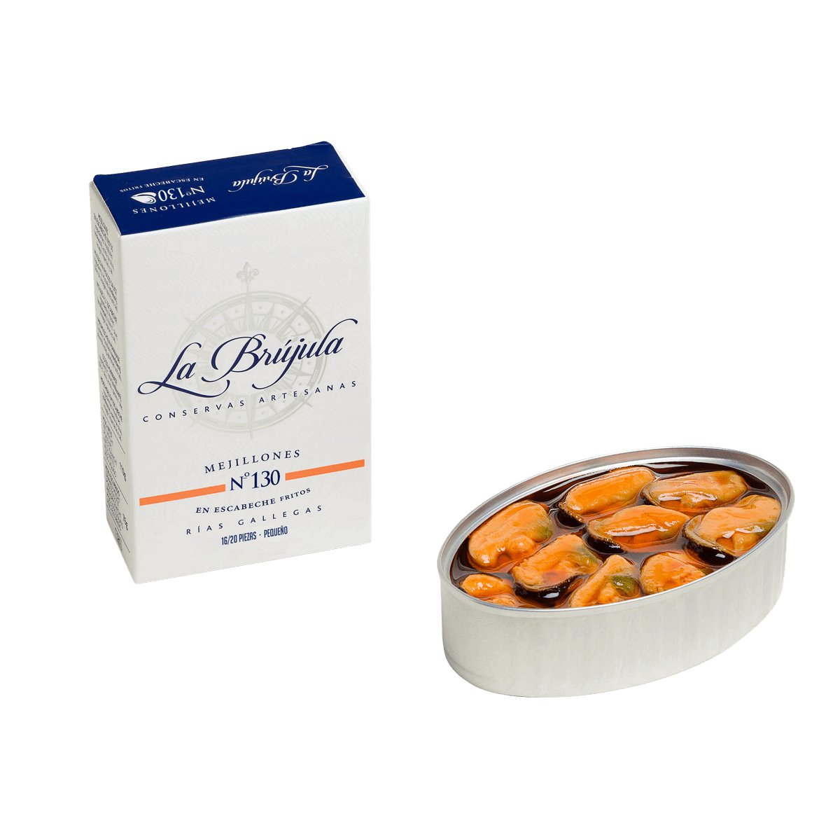 La Brujula Miesmuscheln mariniert N°130 111g