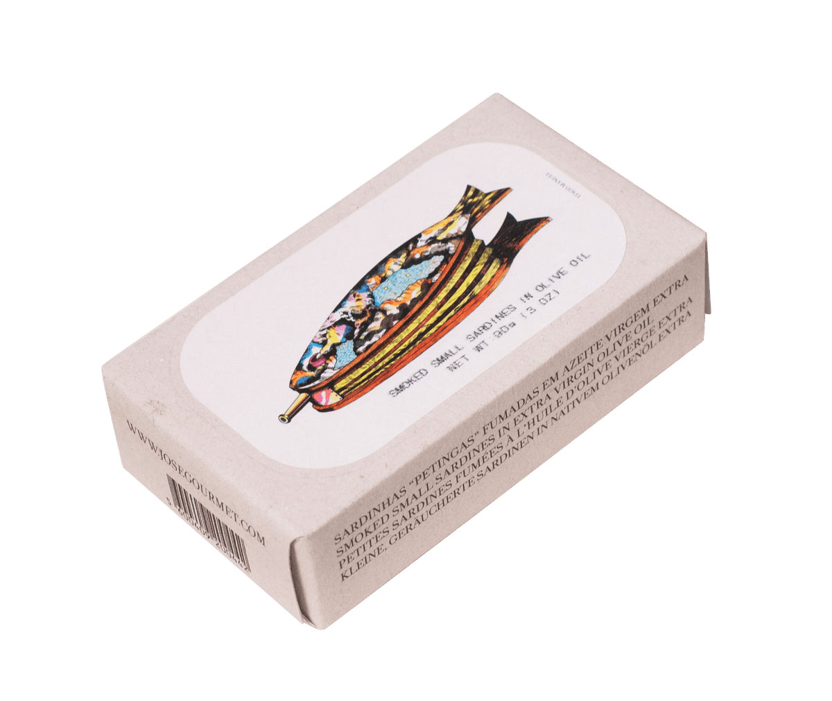 Jose Gourmet Kleine Sardinen geräuchert in Olivenöl extra 90g 