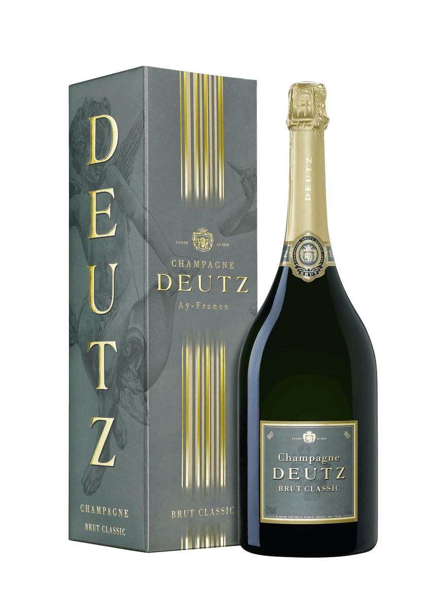 Deutz Champagner Brut Classic in Geschenkverpackung 1,5l