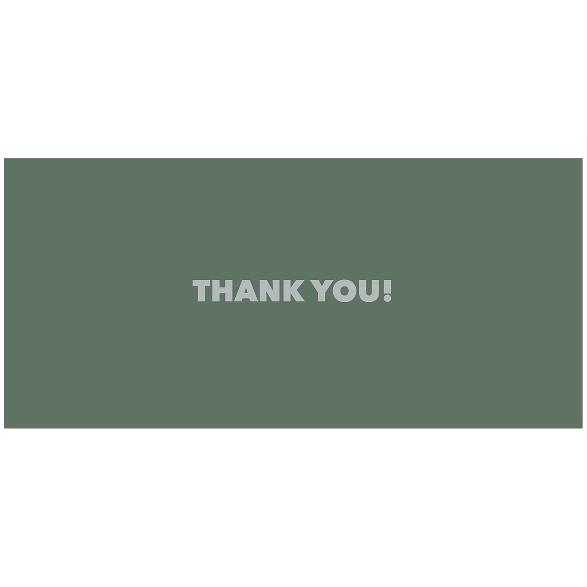 Grußkarte Thank you