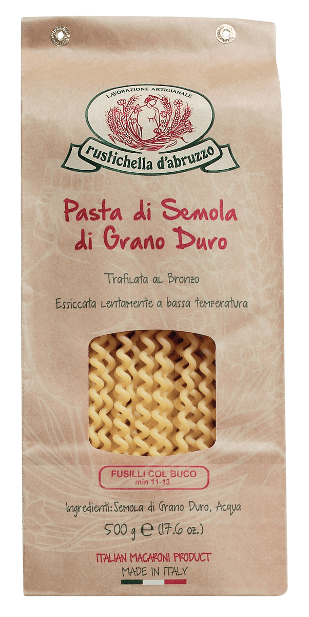Rustichella Fusilli col buco 500g