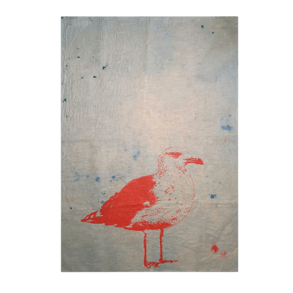 Frohstoff Geschirrtuch Möwe Neonpink/grün/blau Dip Dye Unique