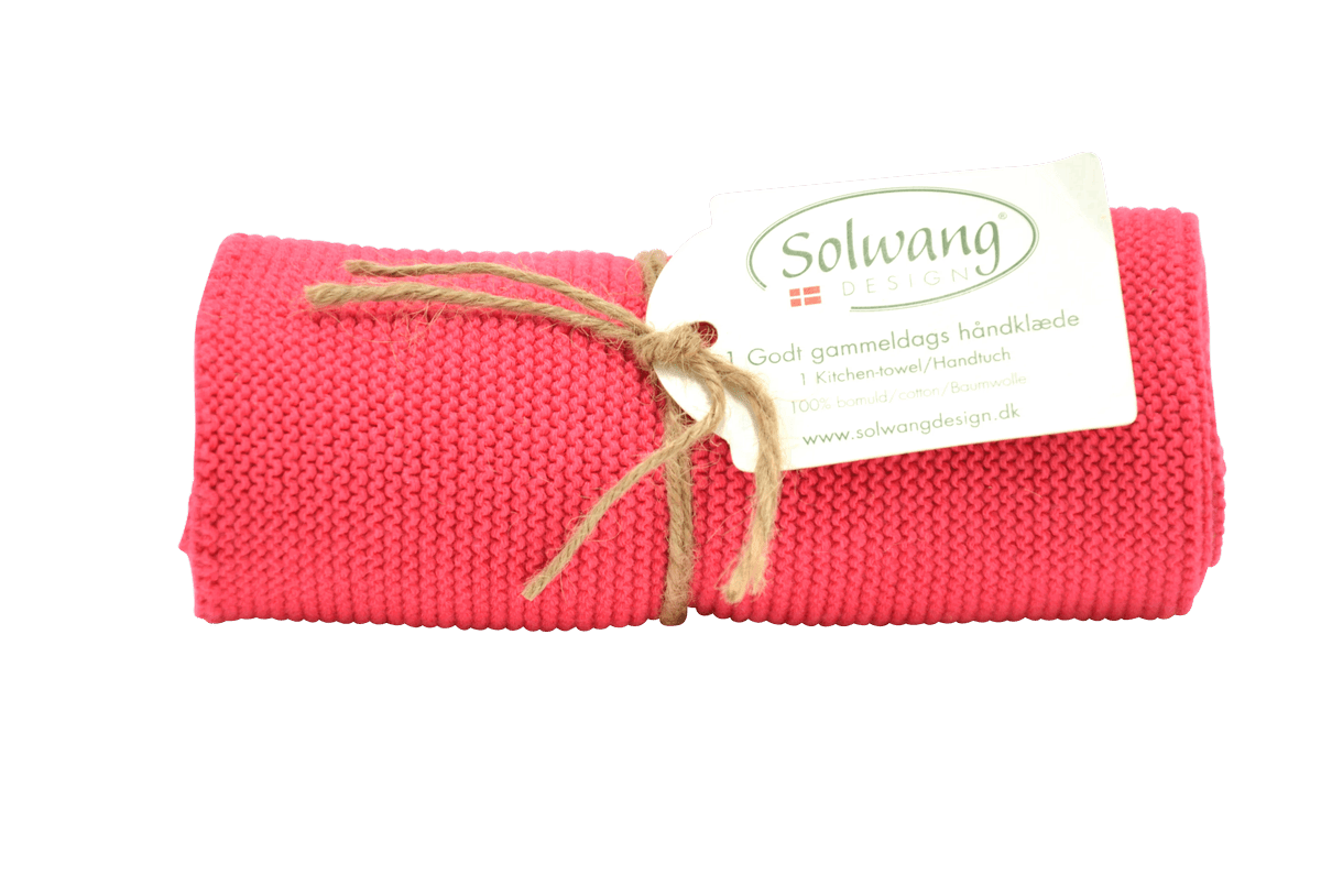 Solwang Küchentuch Himbeere hell