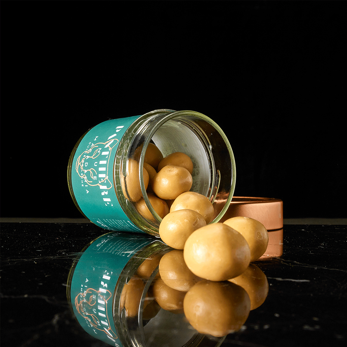 Panthère Nue Macadamia Nüsse Salty Dulce de Leche 100g