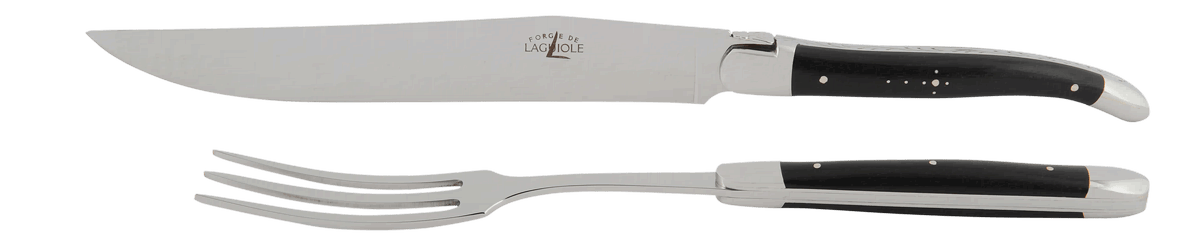LAGUIOLE Tranchierbesteck Ebenholz Inox klein