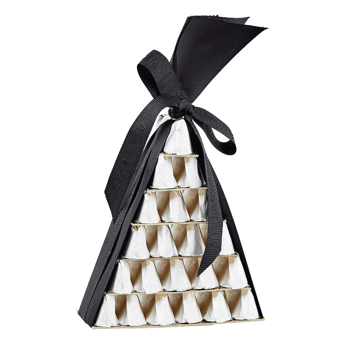 Oschätzchen Gianduiotti Weihnachtsbaum Silber 230g