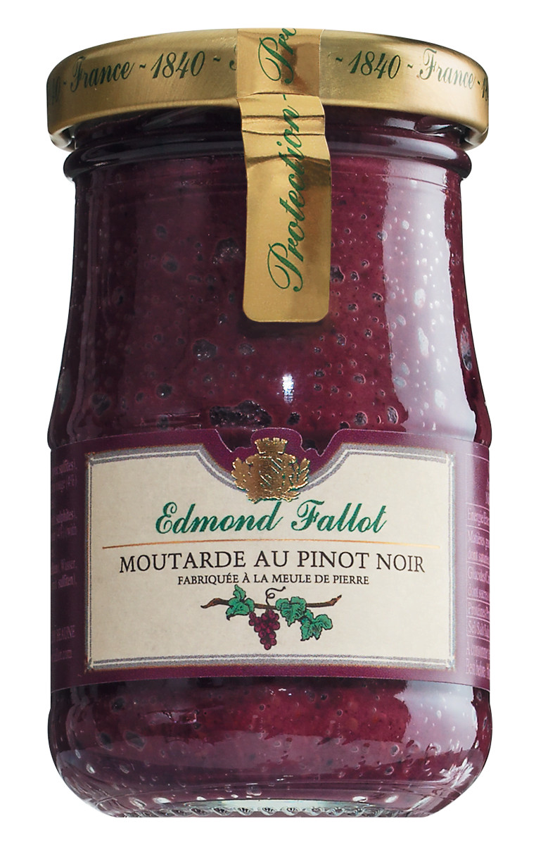Fallot Dijonsenf mit Pinot Noir 105g