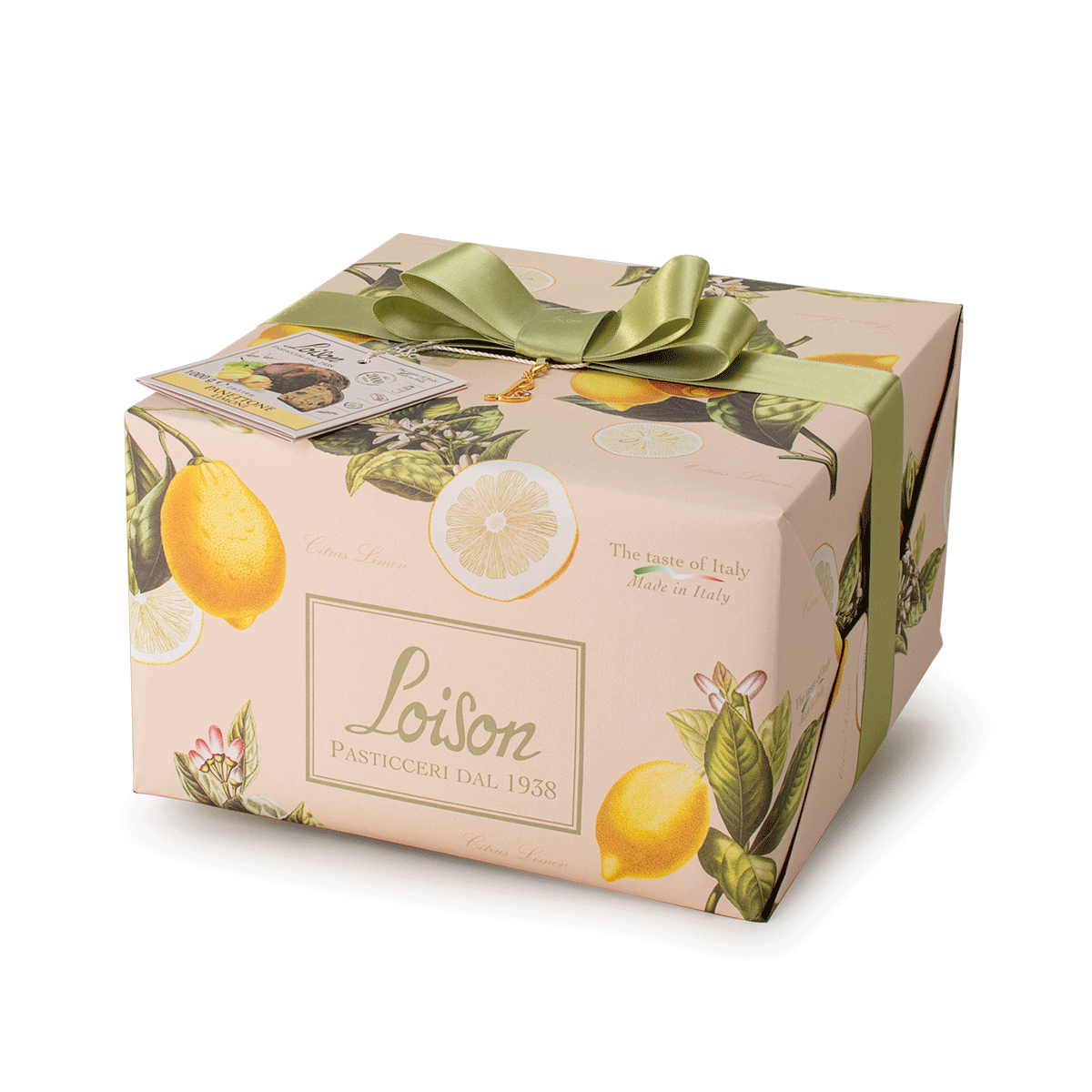 Loison Panettone Frutta e Fiori Limoni mit Zitronencreme 600g