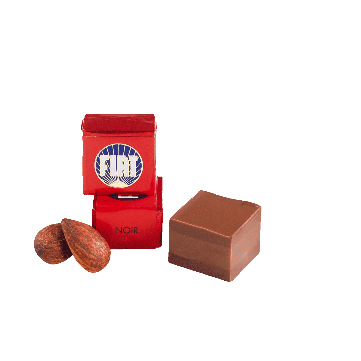 Majani Fiat Cremino Noir 1 Stück 10g