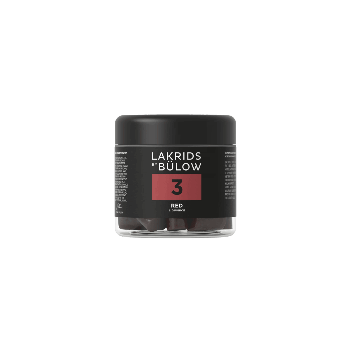 Lakrids by Bülow No.3 Red 150g