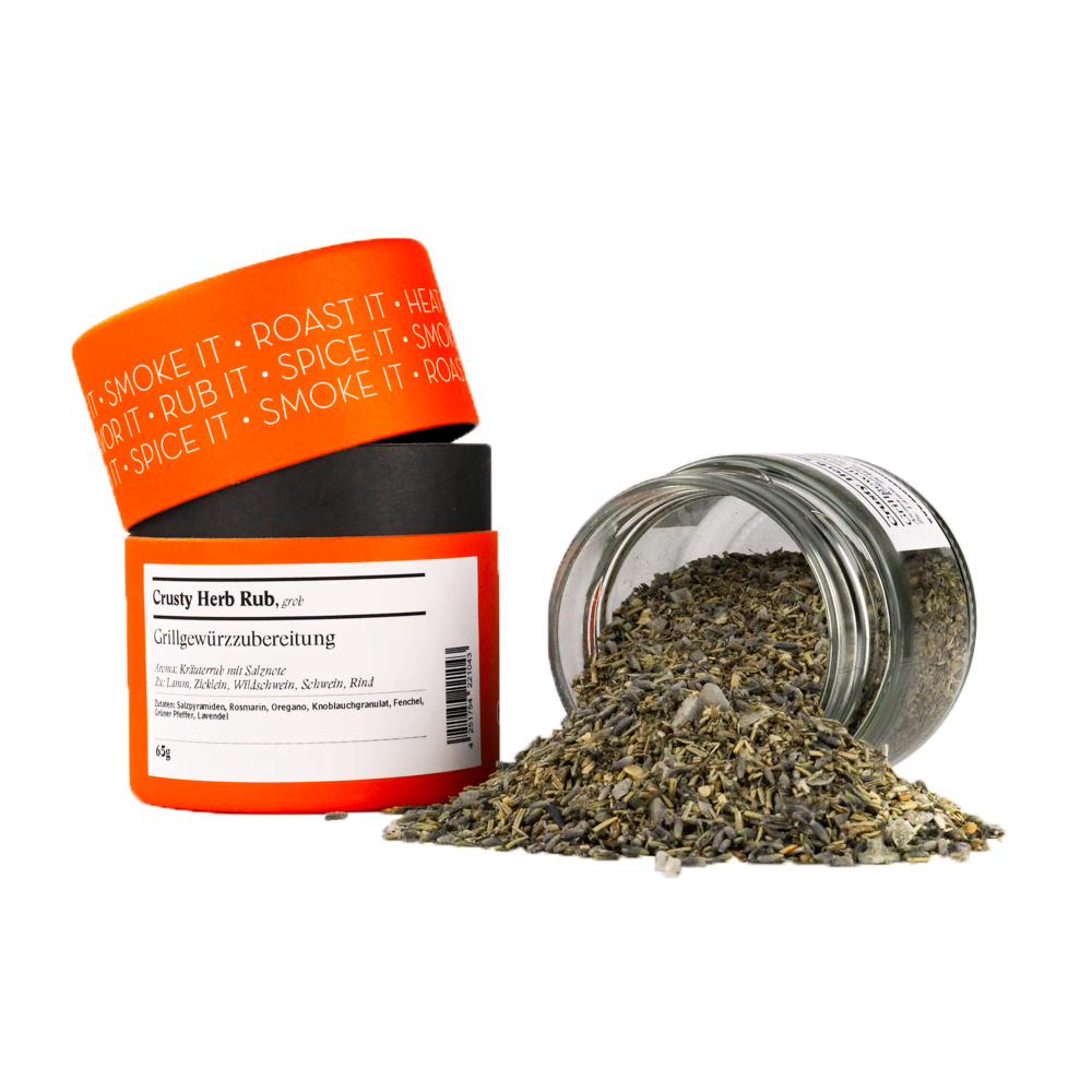 Gewürzmühle Rosenheim Crusty Herb Rub 80g