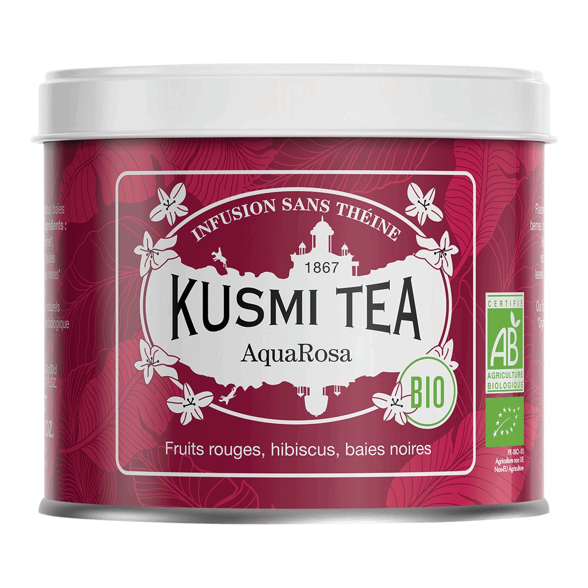 KUSMI Tea AquaRosa Tee Bio Dose 100g