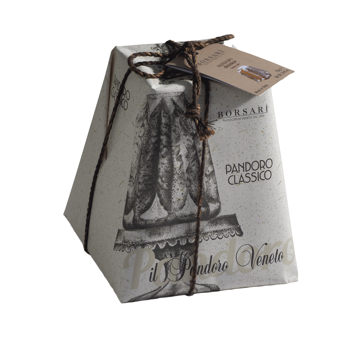 Borsari Pandoro Rustico Classico 750g Borsari Pandoro Rustico Classico 750g