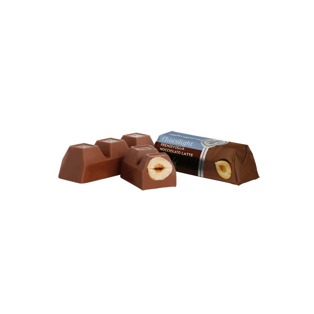 Venchi Prendivoglia Vollmilch Haselnuss ohne Zucker 1 Stück