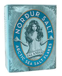 Nordur Salt Meersalzflocken in Metalldose 250g