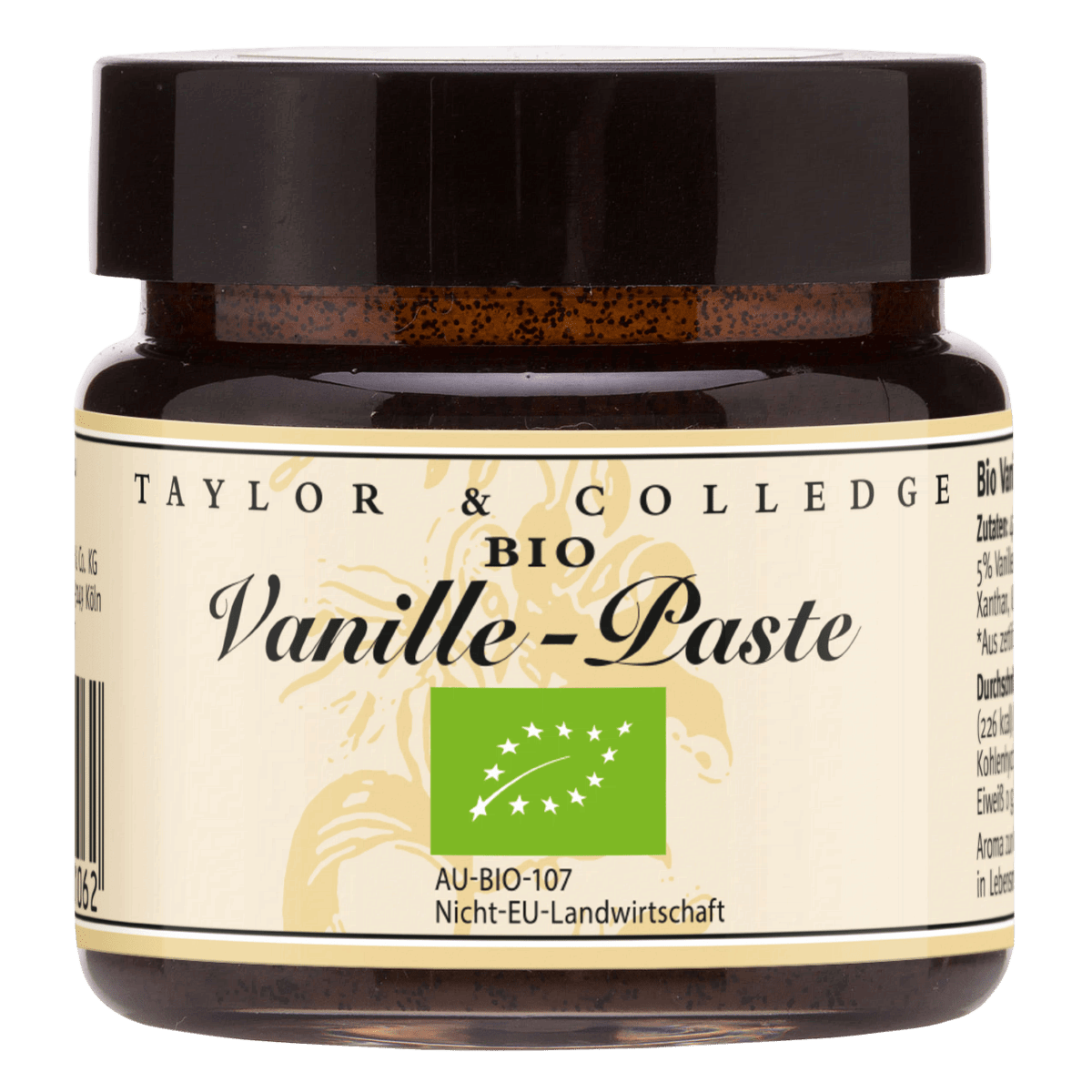 Taylor & Colledge Vanillepaste 65g BIO