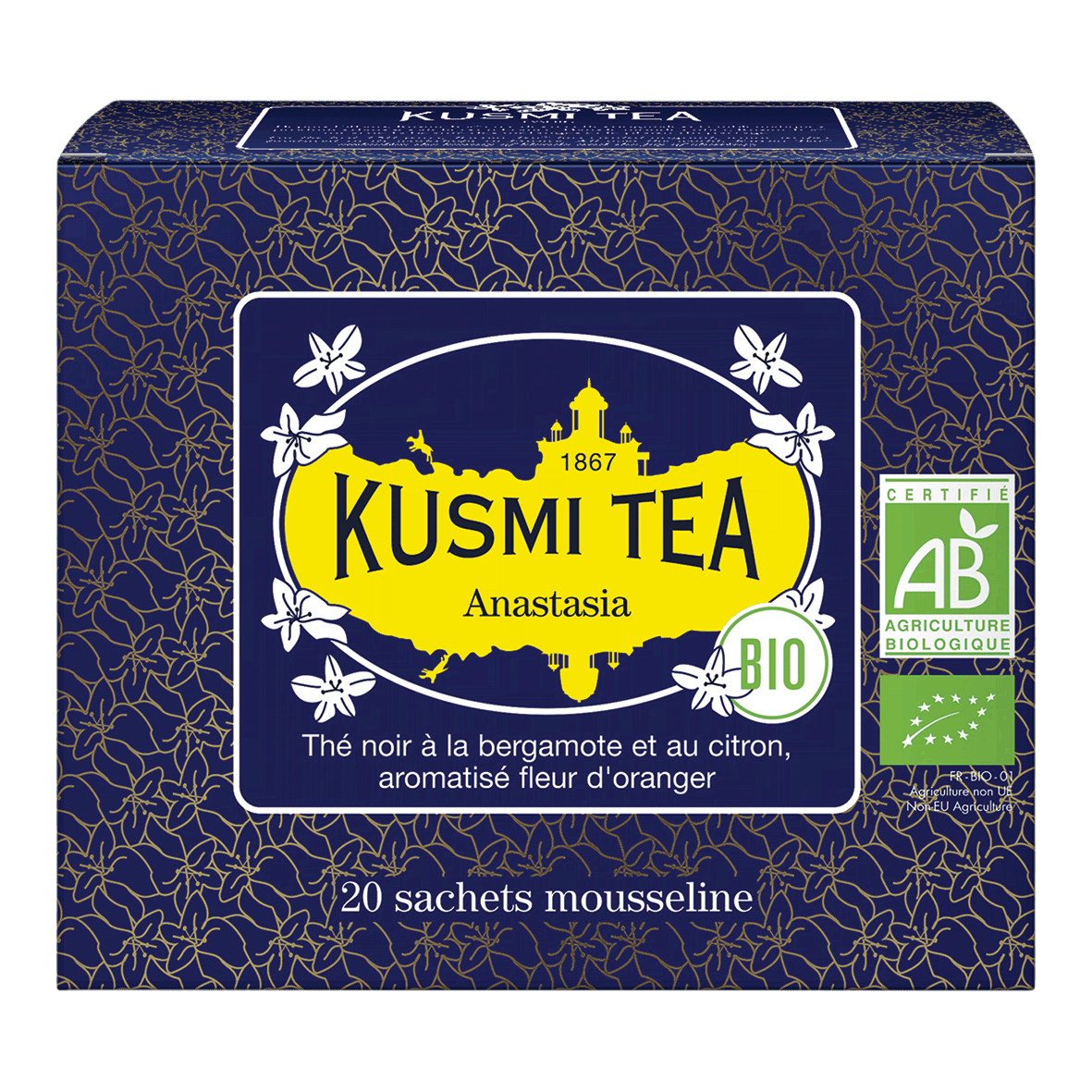 KUSMI Tea Anastasia Bio Tee Beutel 20 Stück