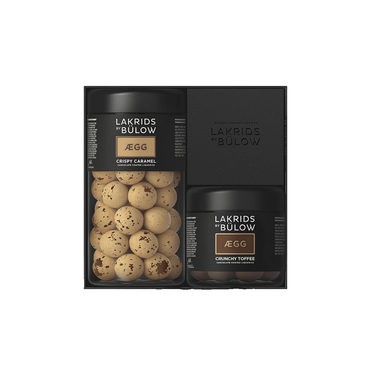Lakrids by Bülow Black Box Crunchy Toffee/ Crispy Caramel 420g