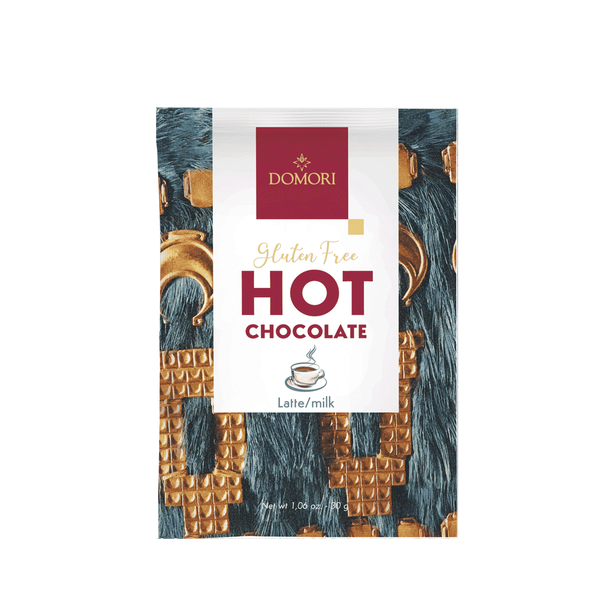 Domori Trinkschokolade Vollmilch Portionsbeutel 30g Domori Trinkschokolade Vollmilch Portionsbeutel 30g
