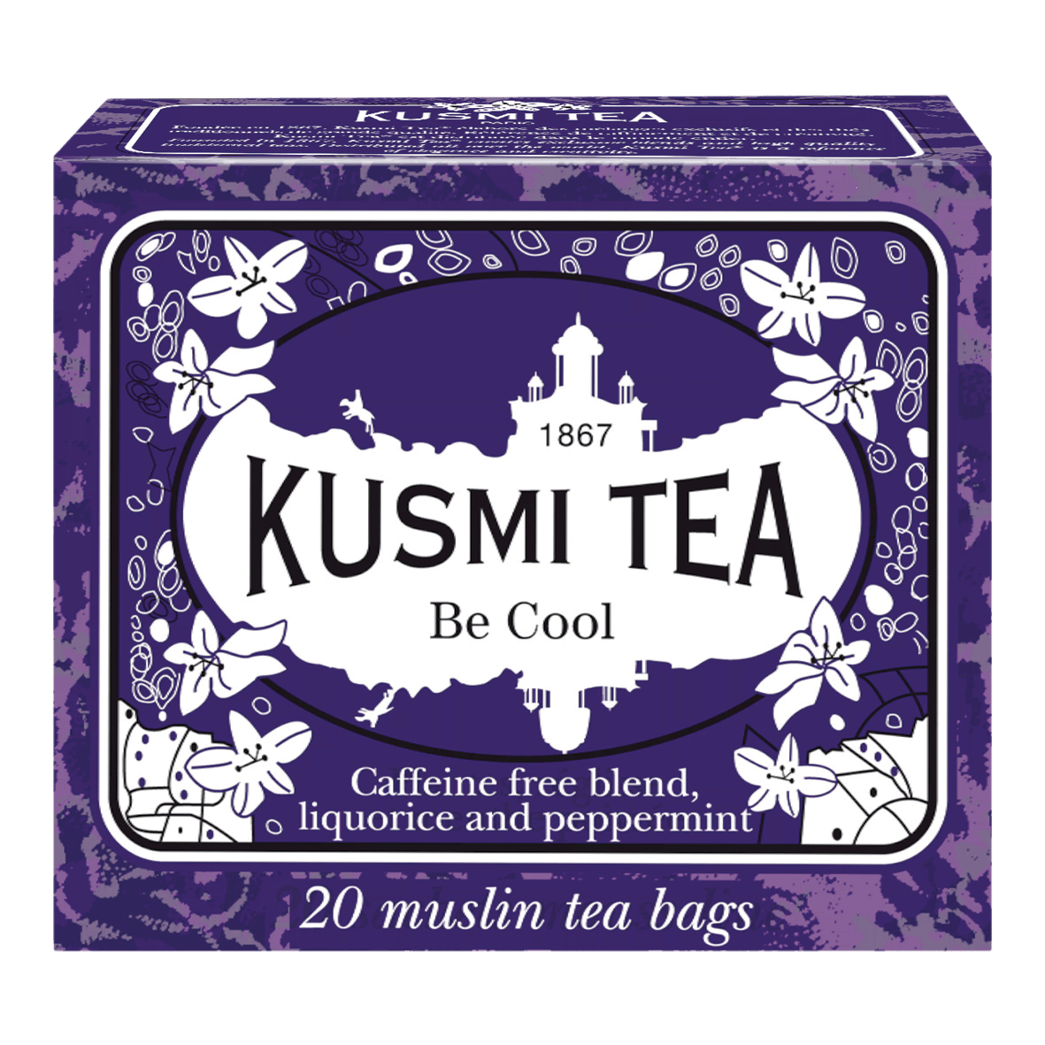KUSMI Tea Be Cool Tee Beutel 20 Stück KUSMI Tea Be Cool Tee Beutel 20 Stück