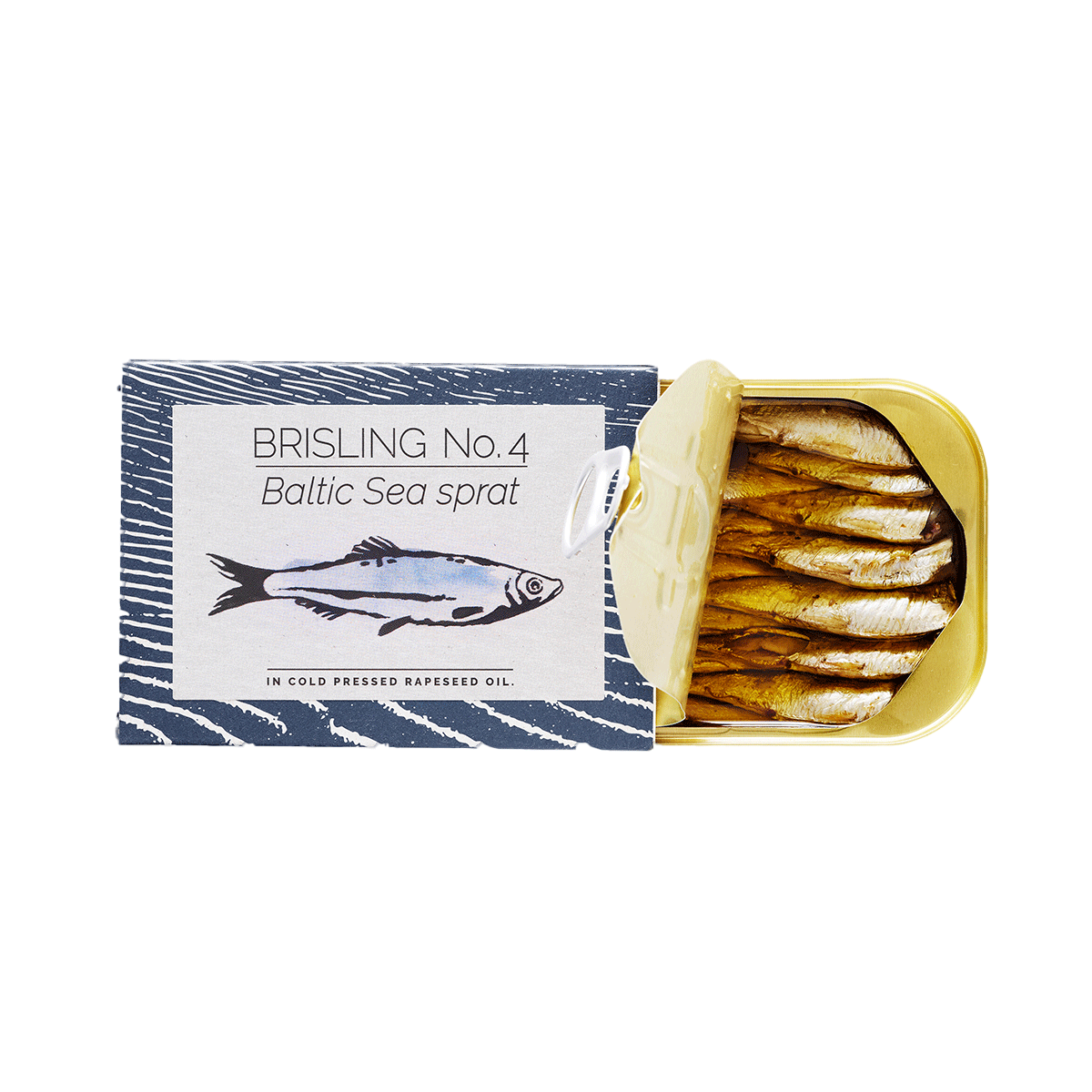 Fangst Brisling No.4 Sprotten getrocknet und gesalzen 100g