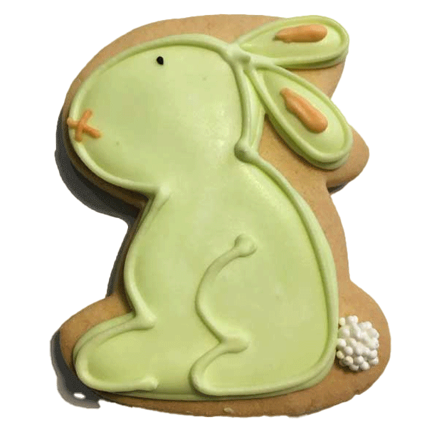 Oschätzchen Keks Sitzhase grün 45g