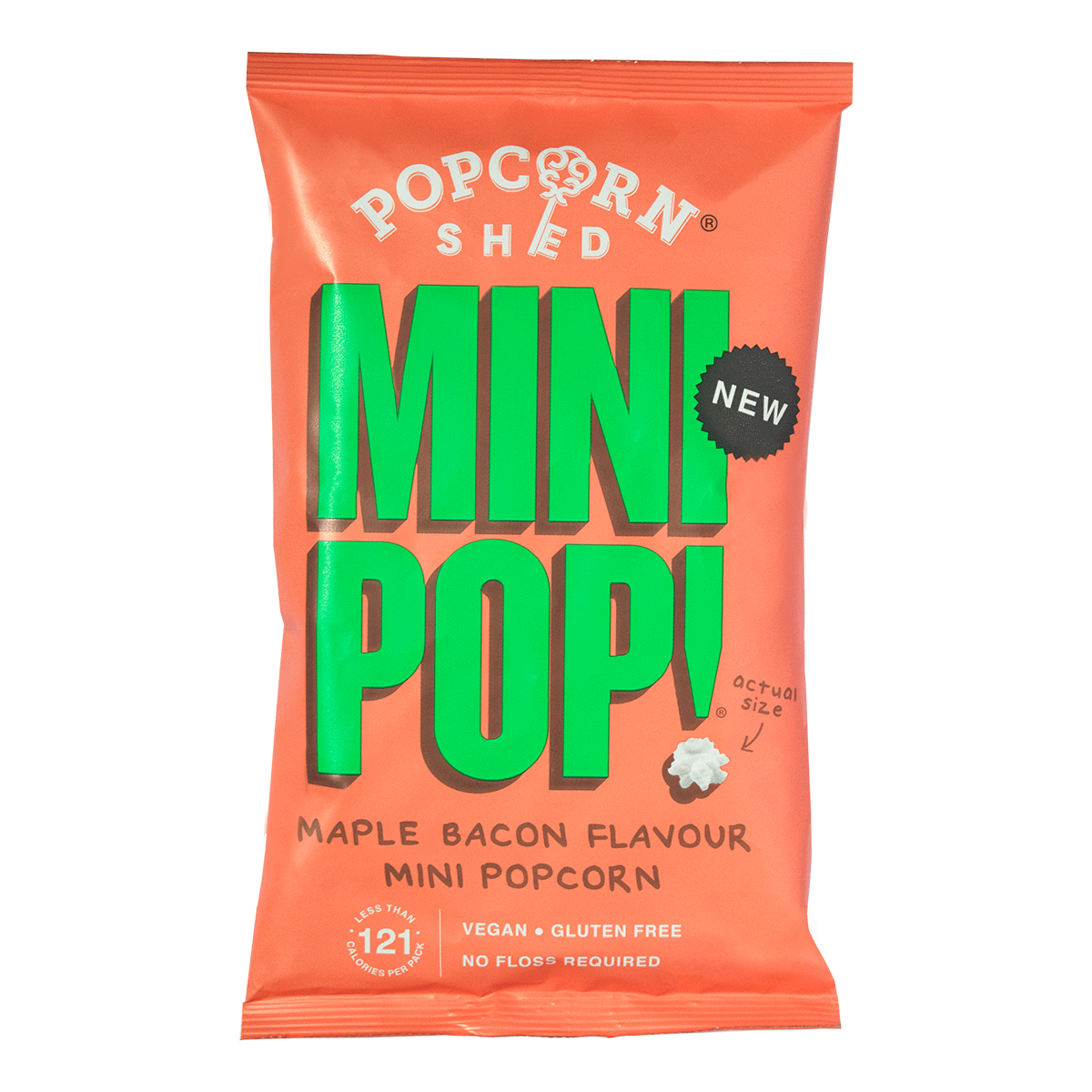 Mini Pop Mini Popcorn mit Ahorn- und Speckgeschmack 28g.