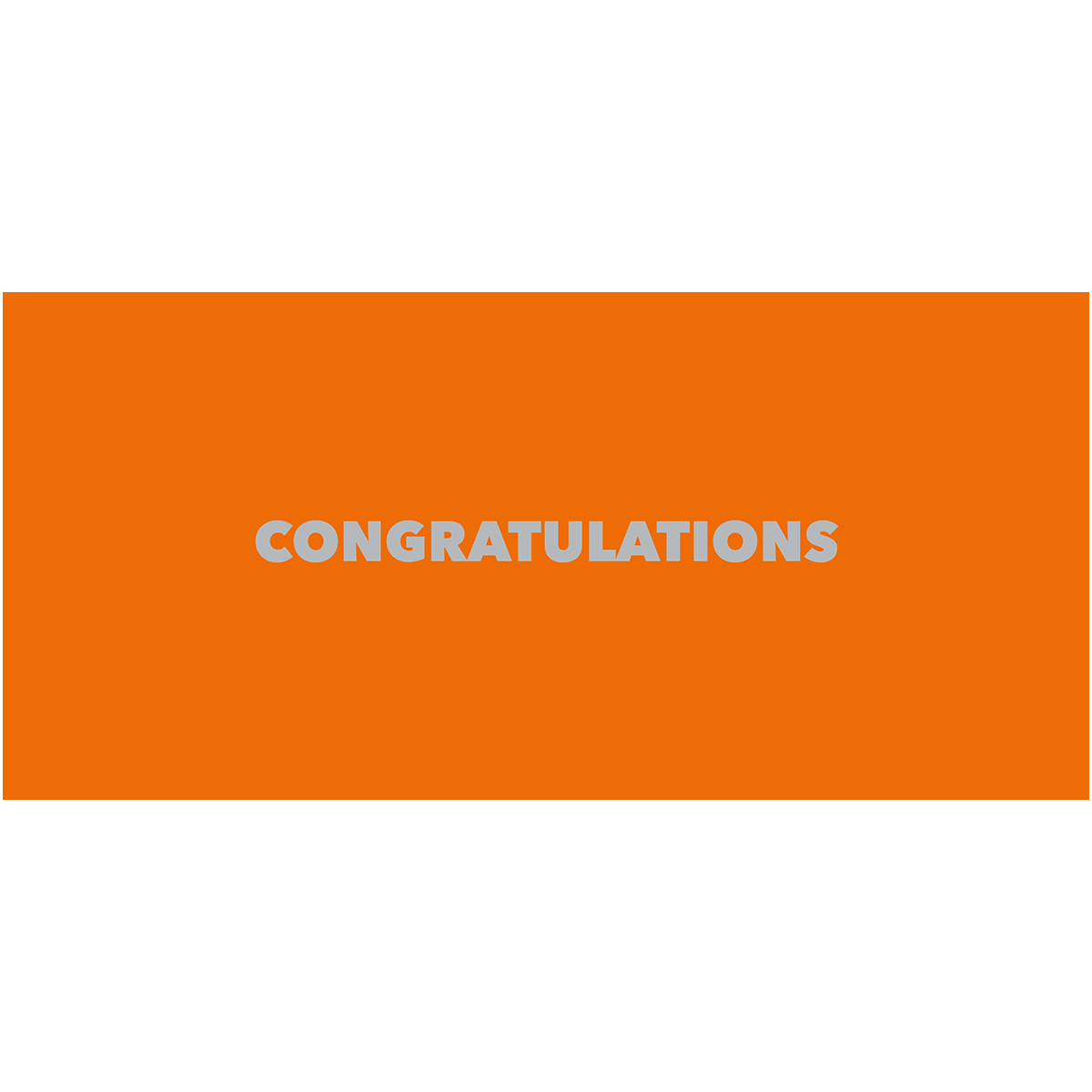 Grußkarte Congratulations