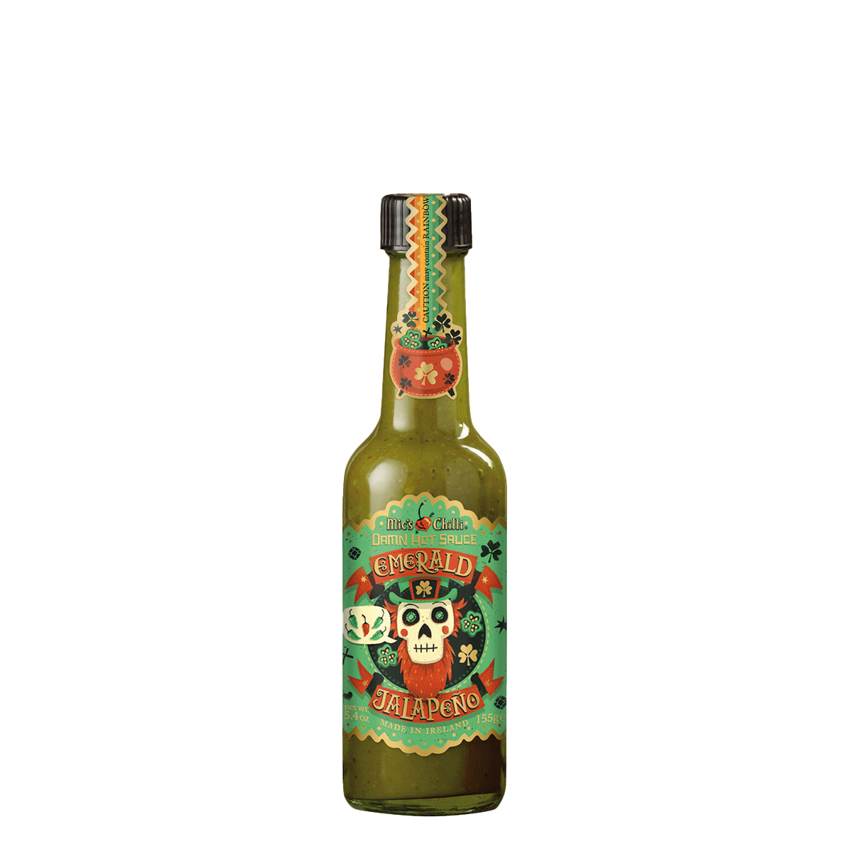 Mic's Sweet Green Jalapeno-Chillisauce mit Carolina Reaper 155g