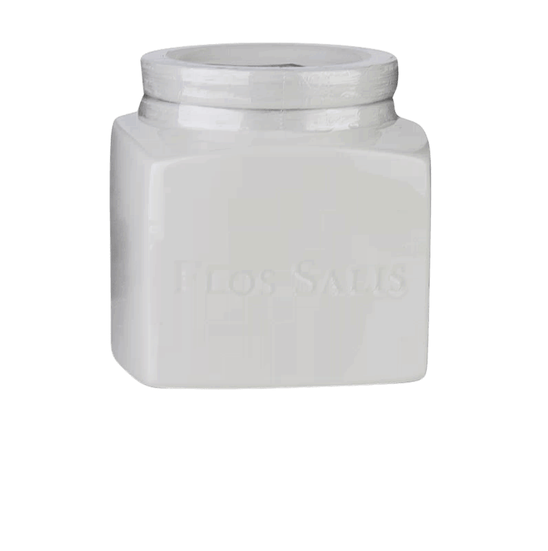 Flor de Sal Keramiktopf mit Salz 340g