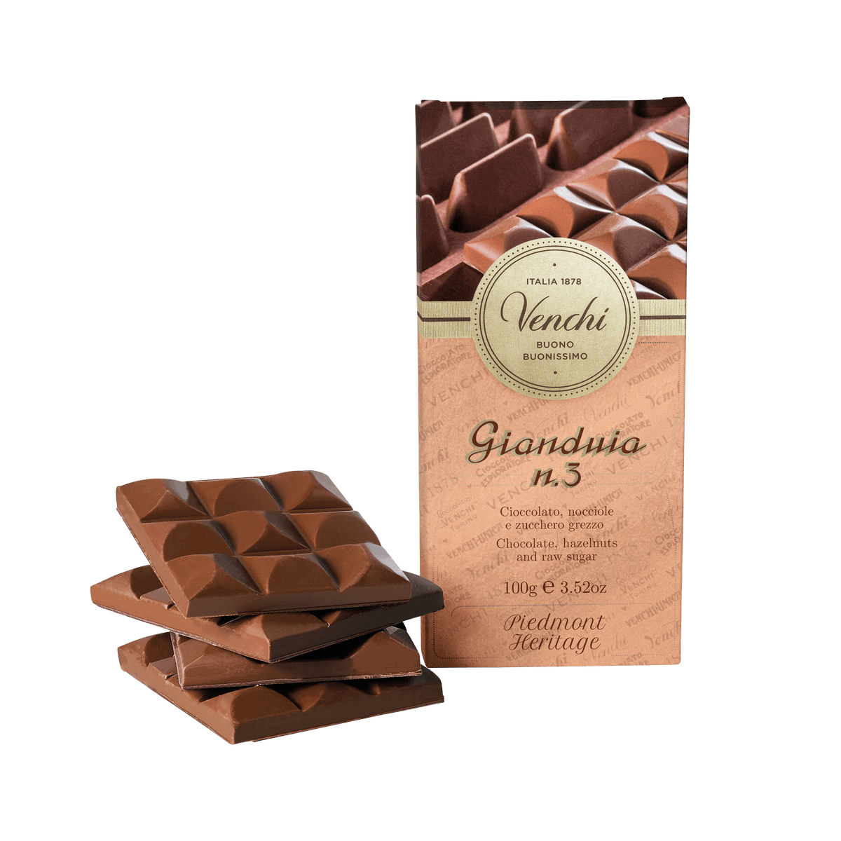 Venchi Gianduja No.3 Tafel 100g