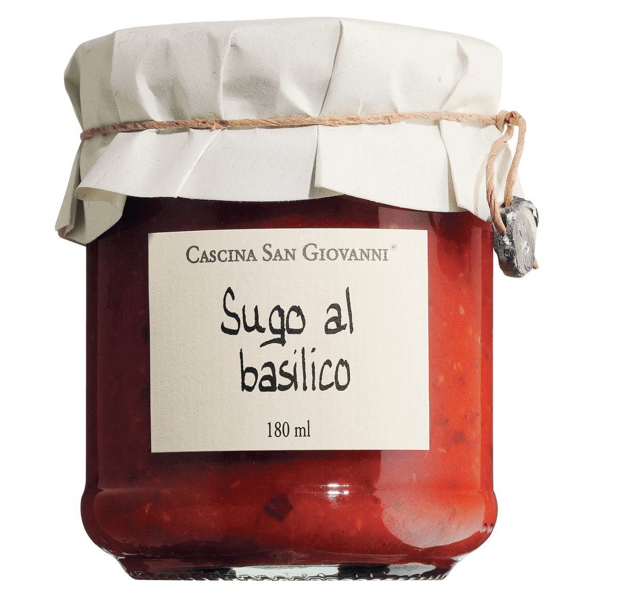 Cascina San Giovanni Sugo mit Basilikum 180ml