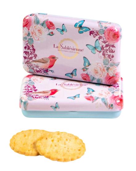 La Sablésienne Sablés mit Aprikosenstückchen in Mini Dose 35g