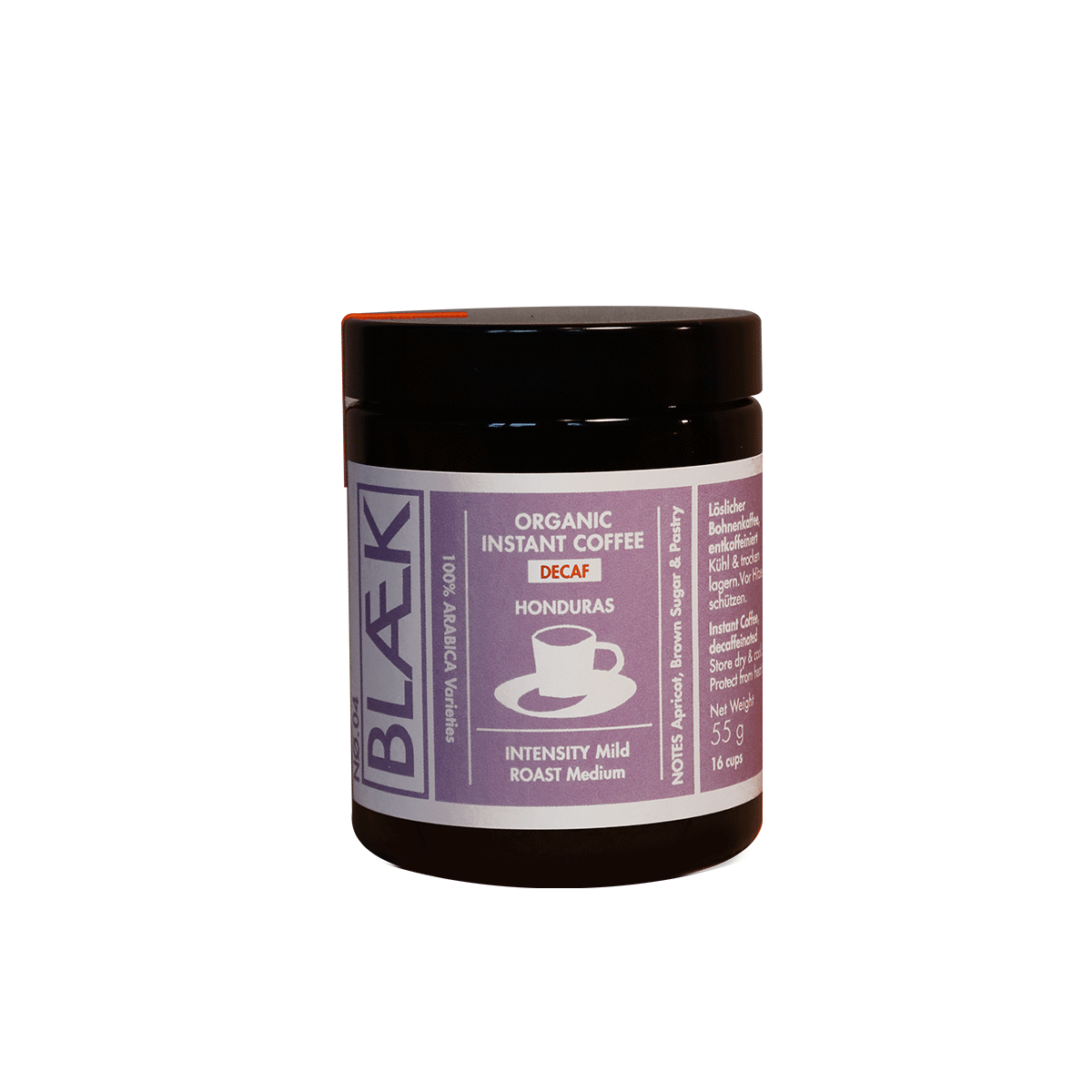 BLAEK No.4 Decaf. Instantkaffee 60g