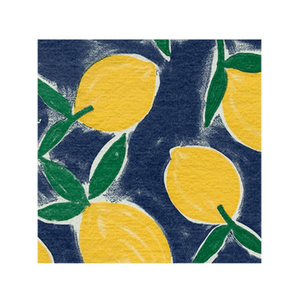 Francoise Paviot Servietten Citrus Bleu 20 Stück