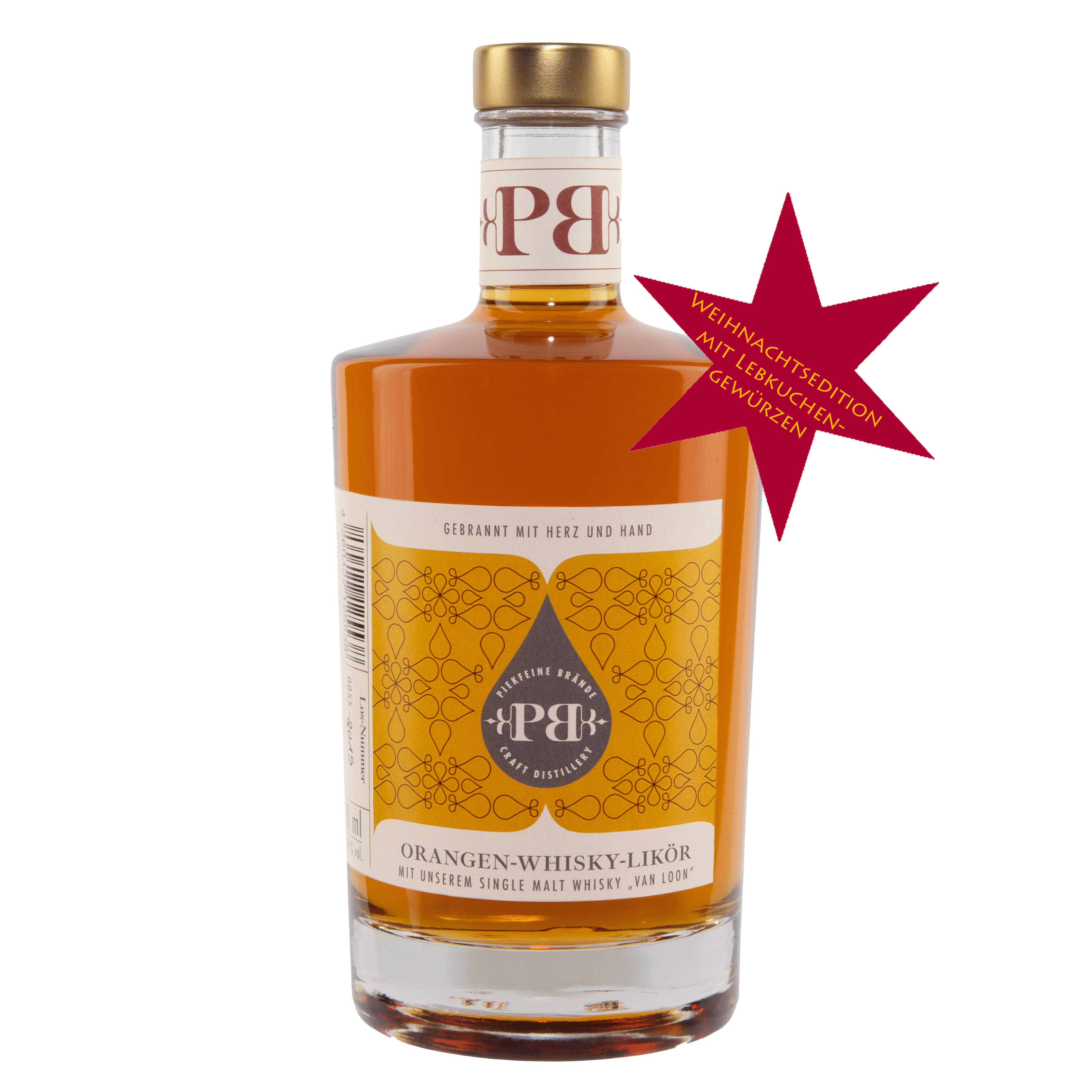 Piekfeine Brände Orangenlikör Winter Edition 350ml