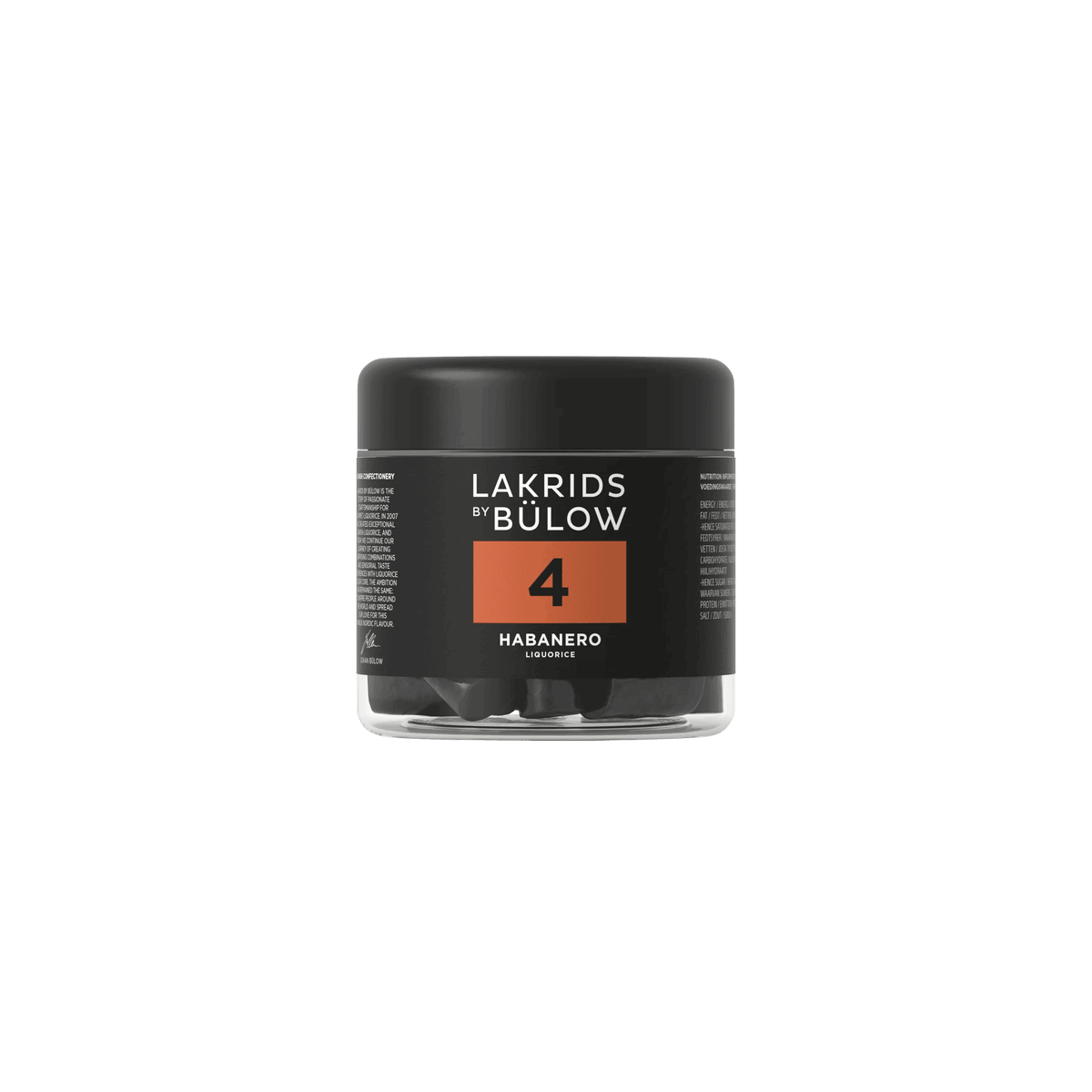 Lakrids by Bülow No.4 Habanero 150g