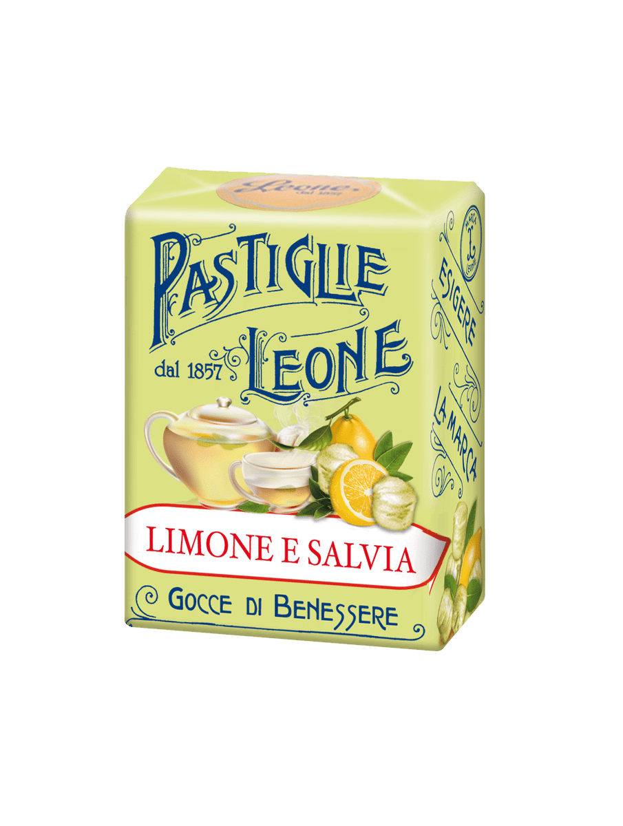 Leone Pastillen Zitrone-Salbei 30g