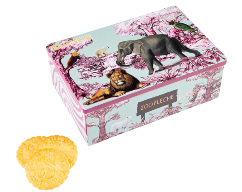 La Sablésienne Sablés natur in Nostalgiedose Zoo 250g
