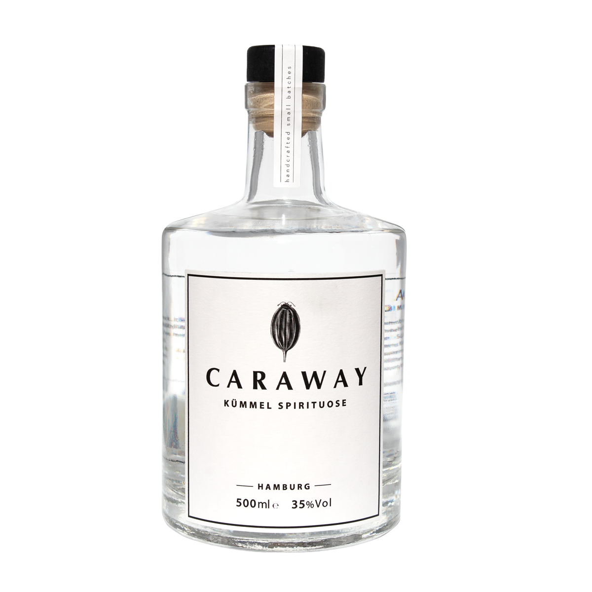 Caraway Original Hamburger Kümmel Spirituose 35% Vol 0,5l
