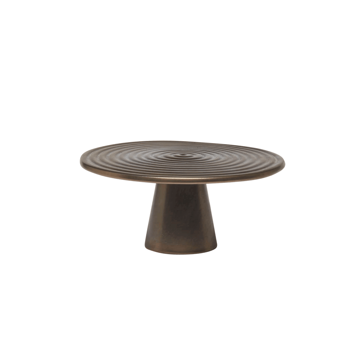 Dutchdeluxes Servierplatte Bronze matt M