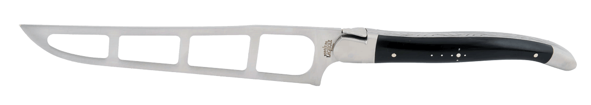 LAGUIOLE Käsemesser Horn schwarz matt