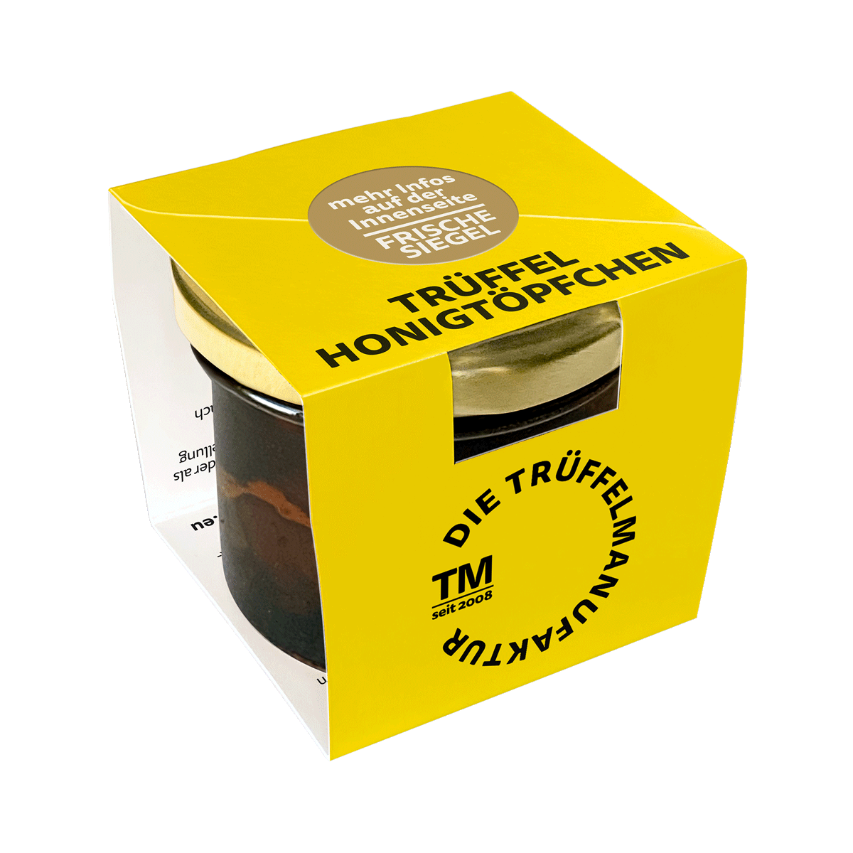 Die Trüffelmanufaktur Trüffel Honigtöpfchen Akazienhonig mit Trüffel 120g