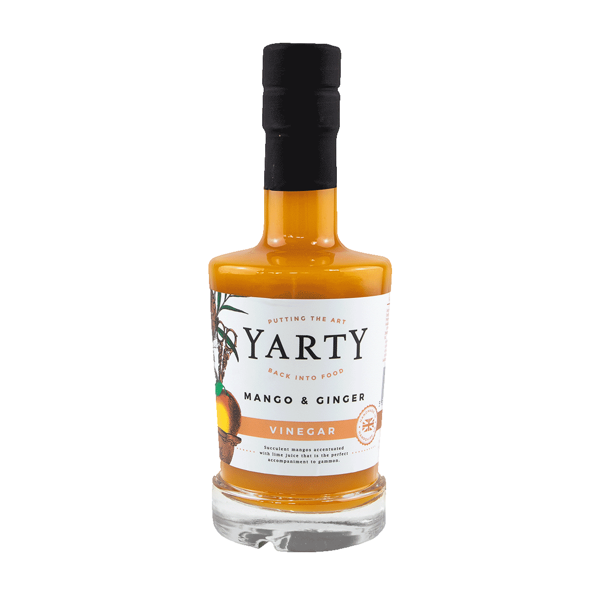 Yarty Fruchtessig Mango & Ingwer 250ml 