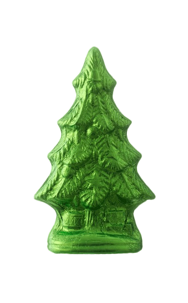 Weihnachtsbaum Vollmilchschokolade Grün 19cm 125g