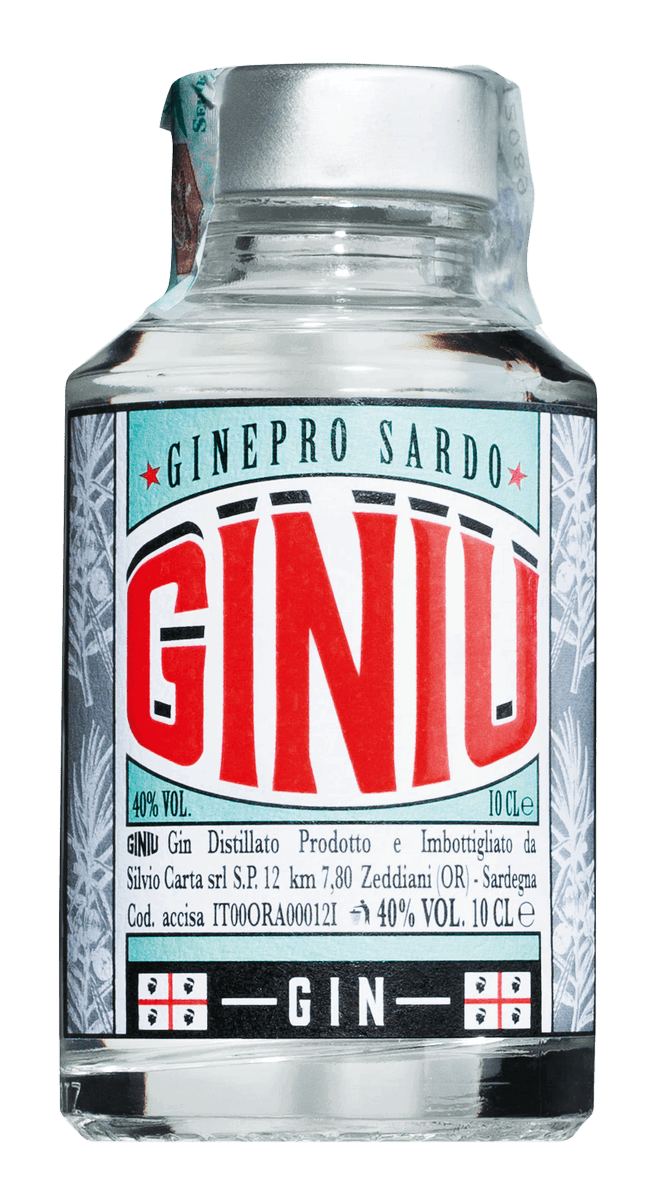 Silvio Carta Giniu Gin Mini 0,1l Silvio Carta Giniu Gin Mini 0,1l