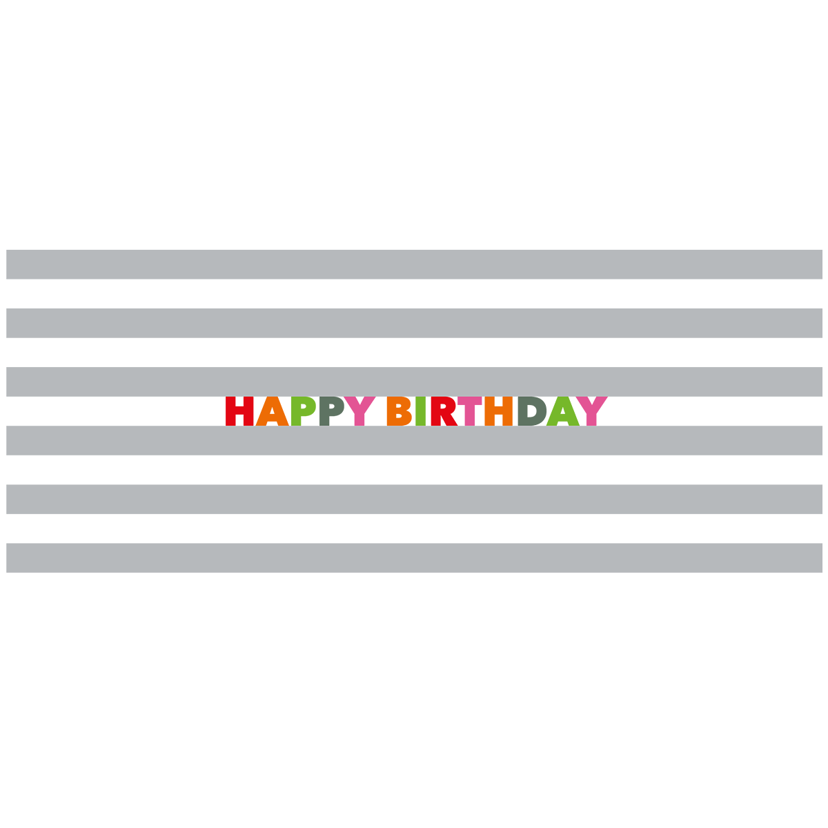 Grußkarte Happy Birthday