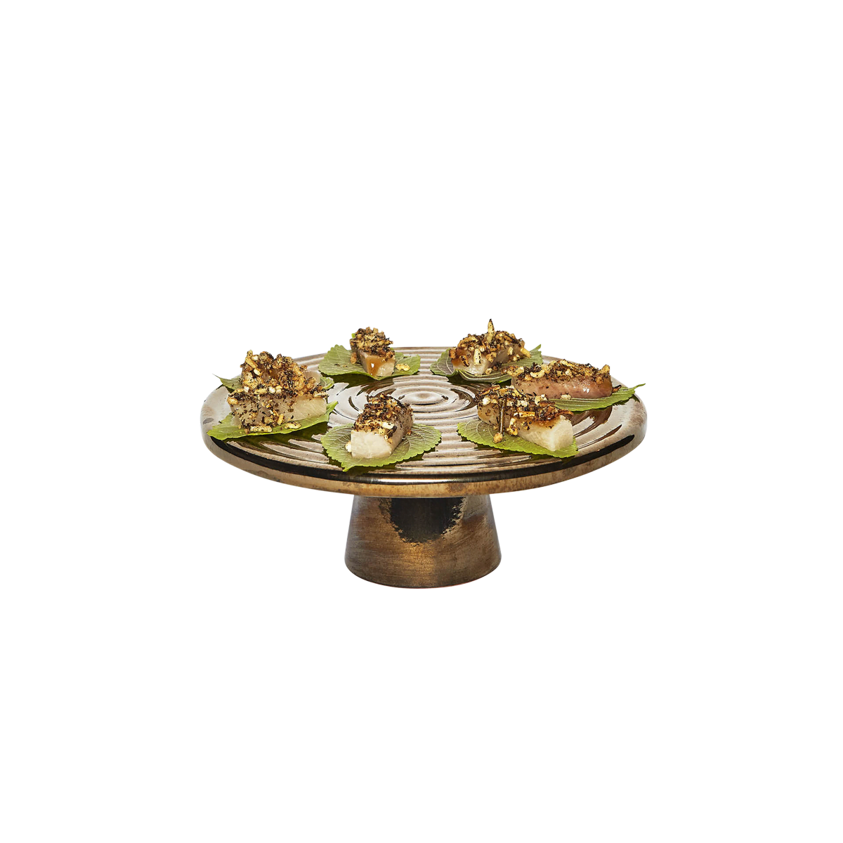 Dutchdeluxes Servierplatte Bronze glänzend S